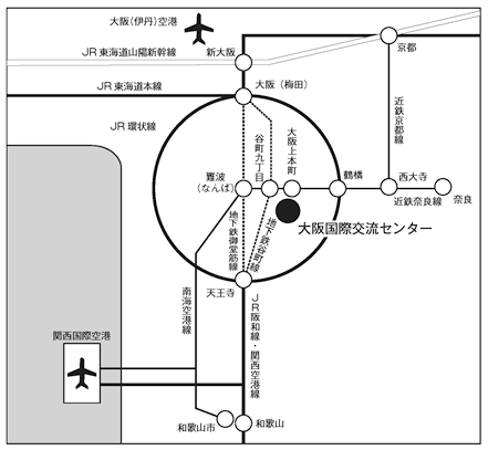 空港からのアクセス